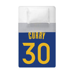 Sleep Squad Golden State Warriors Stephen Curry 60” x 80” Raschel Plush Jersey Blanket