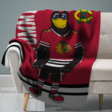 Sleep Squad Chicago Blackhawks Tommyhawk x Bleacher Creatures Bundle