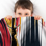Sleep Squad Vegas Golden Knights Knight 60” x 80” Raschel Plush Blanket
