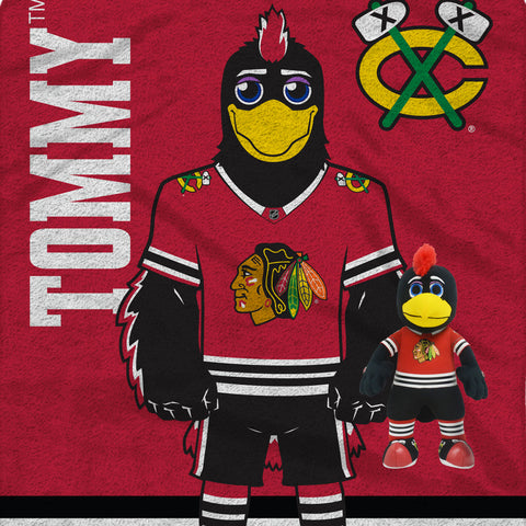 Sleep Squad Chicago Blackhawks Tommyhawk x Bleacher Creatures Bundle