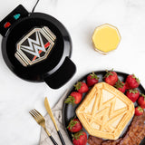 Uncanny Brands WWE Championship Belt Waffle Maker