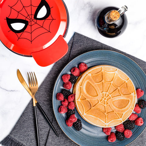 Uncanny Brands Marvel Classic Spiderman Waffle Maker