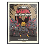 Phenom Gallery Vegas Golden Knights 2018-2019 Season Serigraph