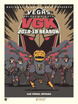 Phenom Gallery Vegas Golden Knights 2018-2019 Season Serigraph