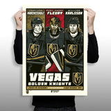 Phenom Gallery Vegas Golden Knights Superstar Set Serigraph