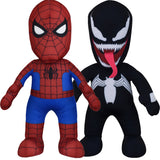 Bleacher Creatures Spiderman & Venom Bundle: 10" Plush Figures