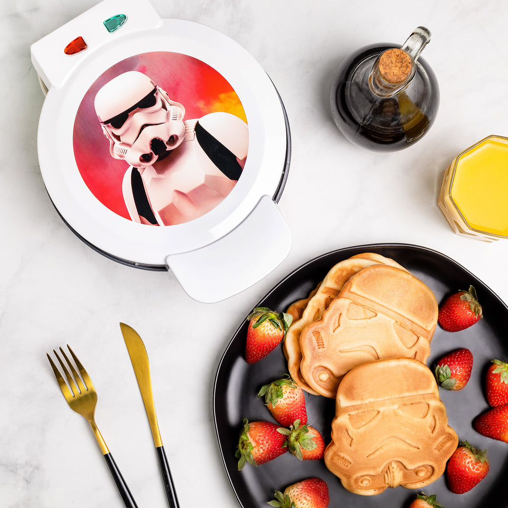 Star Wars Mandalorian The Child Baby Yoda Grogu Mini Waffle Maker 4 in  Nonstick