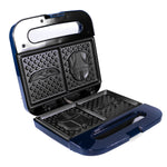 Uncanny Brands Star Wars Mandalorian Bounty Hunter & Baby Yoda Waffle Maker