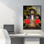 Phenom Gallery WWE Wrestlemania 39 The Bloodline 18" x 24" Deluxe Framed Serigraph