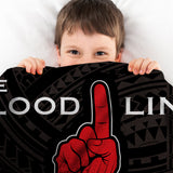 Sleep Squad WWE Bloodline 60” x 80” Raschel Plush Blanket
