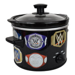 Uncanny Brands WWE Championship Belt 2 QT Slow Cooker- Removable Ceramic Insert Bowl