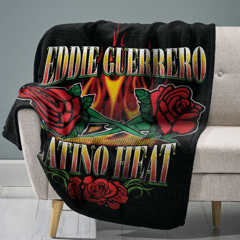 Sleep Squad WWE Eddie Guerrero 60” x 80” Raschel Plush Blanket