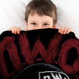 Sleep Squad WWE Hollywood Hogan 60” x 80” Raschel Plush Blanket