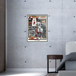 Phenom Gallery Miami Heat Dwyane Wade Legacy - Retired Number Limited Edition Deluxe Framed Serigraph