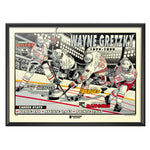 Phenom Gallery NHL Wayne Gretzky Legend 18" x 24" Framed Serigraph