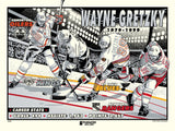 Phenom Gallery NHL Wayne Gretzky Legend 18" x 24" Framed Serigraph