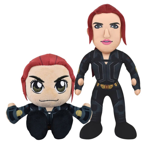 Bleacher Creatures Black Widow Bundle: 10" Plush Figure & Kuricha Plushies