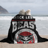 Sleep Squad WWE Brock Lesnar Beast Incarnate 60” x 80” Raschel Plush Throw
