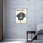 Phenom Gallery NHL Stadium Series 2019 - Penguins vs Flyers Limited Edition Deluxe Framed Serigraph
