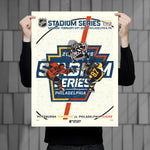 Phenom Gallery NHL Stadium Series 2019 - Penguins vs Flyers Limited Edition Deluxe Framed Serigraph